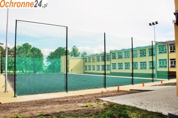 Wieruszów Ogrodzenie boiska szkolnego i piłkarskiego siatki ochraniające, 10x10 cm, 4 mm Sklep Wieruszów
